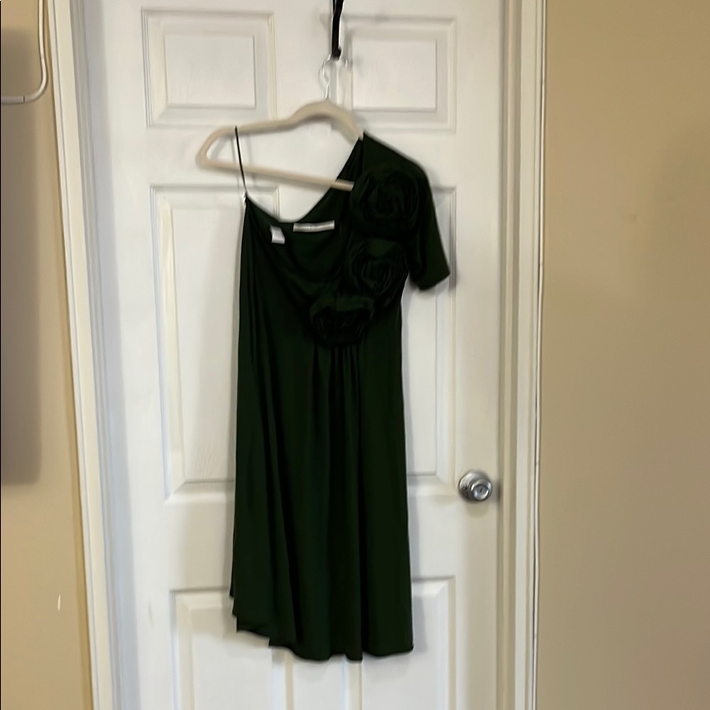 Elegant Black One-Shoulder Dress